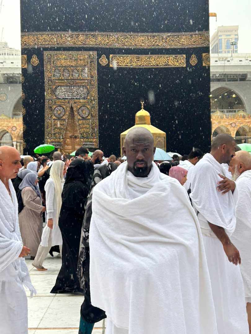 Alhaji Tayib on Hajj with Attameemitt travels and tours