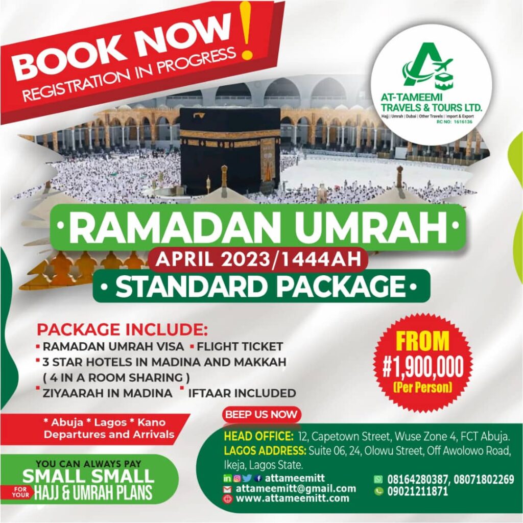 ramadan-umrah-standard-package-Attameemitt Travel and Tour