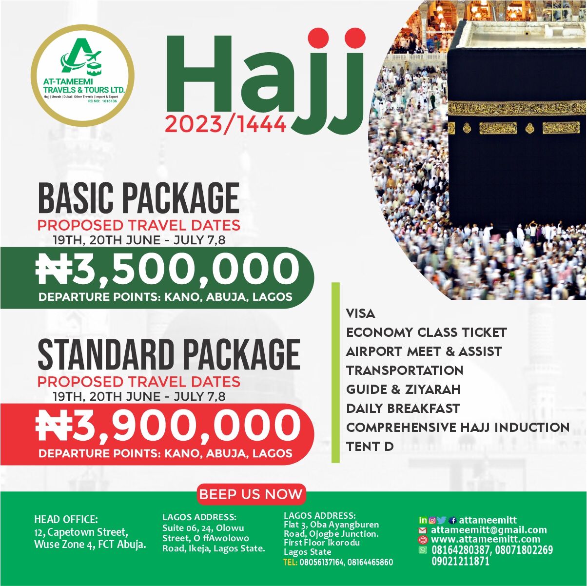 Hajj 2024 Packages Hajj 2024 Packages