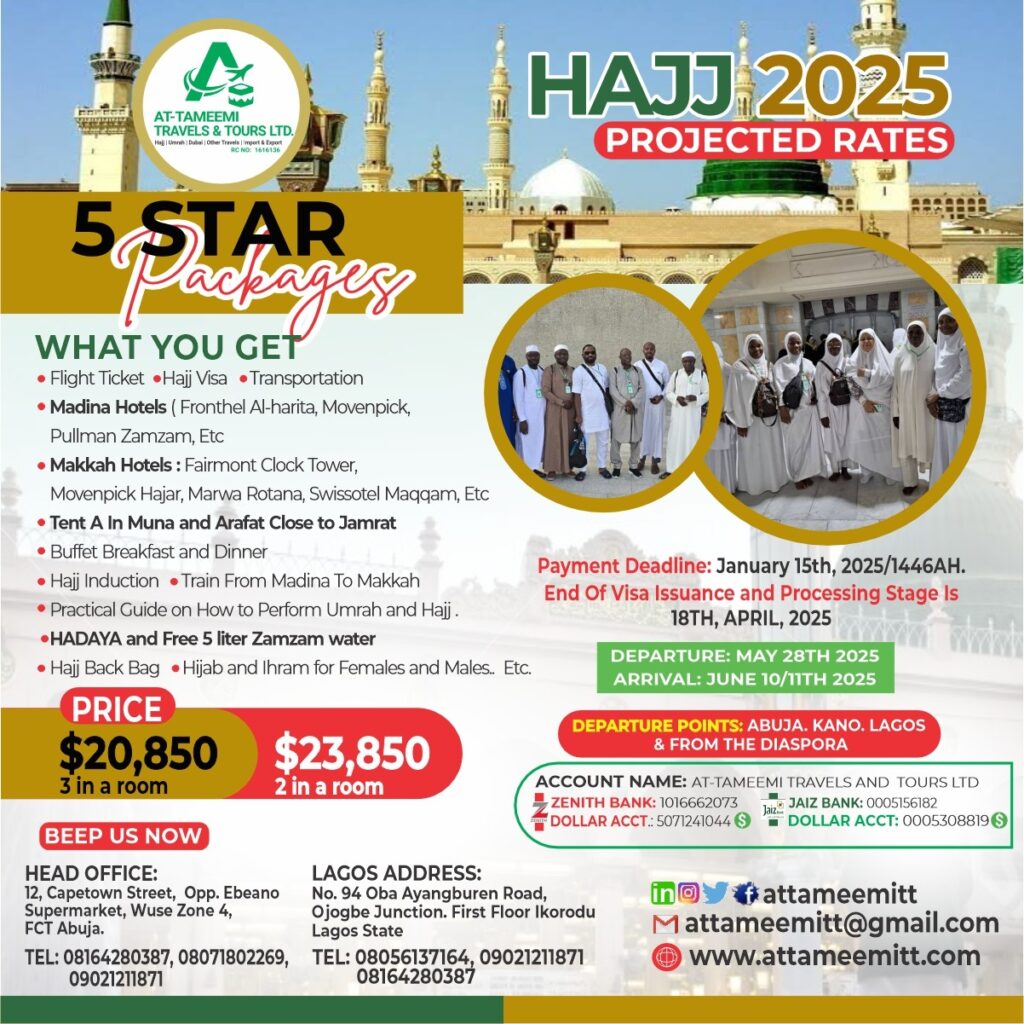 hajj 2025-by attameemitt tours and travel