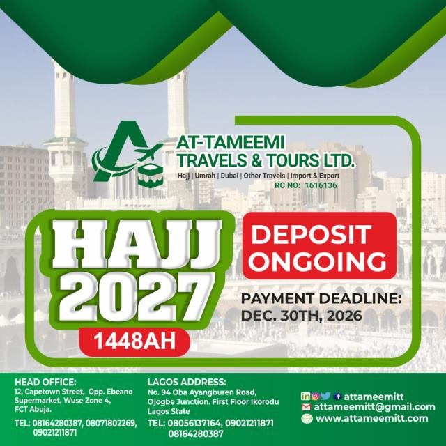 Hajj 2027 Attameemit